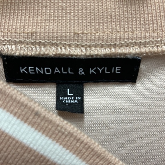 One Fly Outfit - Sand Ribbed Tankdress with Velour Bomber - Large - Picture 5 of 6